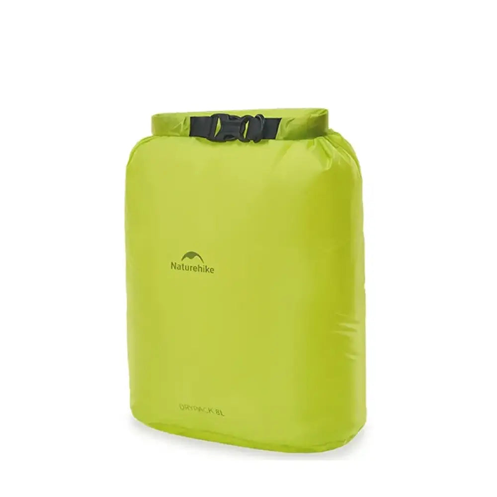 Naturehike Waterproof Dry Bag – 2L/4L/8L Compression Sack for Camping - 8L - Yellow - Naturehike Waterproof Dry Bag –