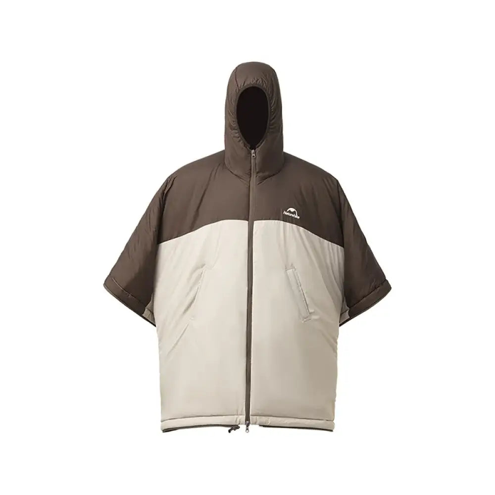 Naturehike Wearable Sleeping Bag – Lightweight Camping Poncho Coat - Brown - Naturehike Wearable Sleeping Bag –
