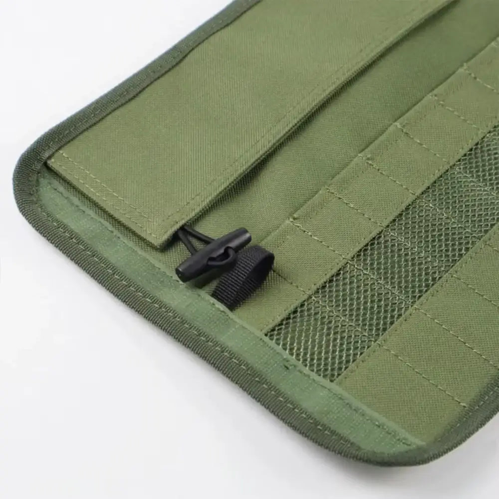 Portable Cutlery Storage Bag – Water-Resistant Pouch for Camping Utensils - Cutlery Storage Bag – Army Green - Portable