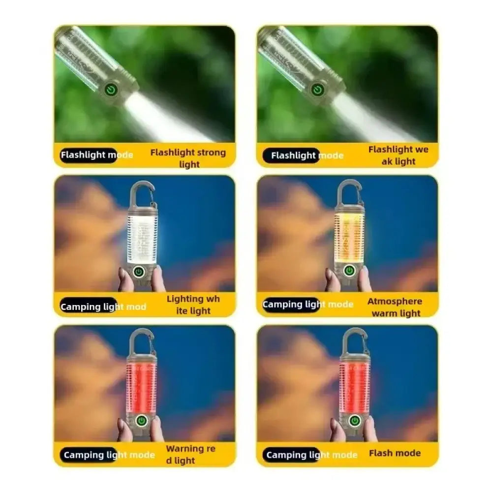 Rechargeable LED Camping Light – Portable Waterproof Lantern - Rechargeable LED Camping Light – Portable Waterproof