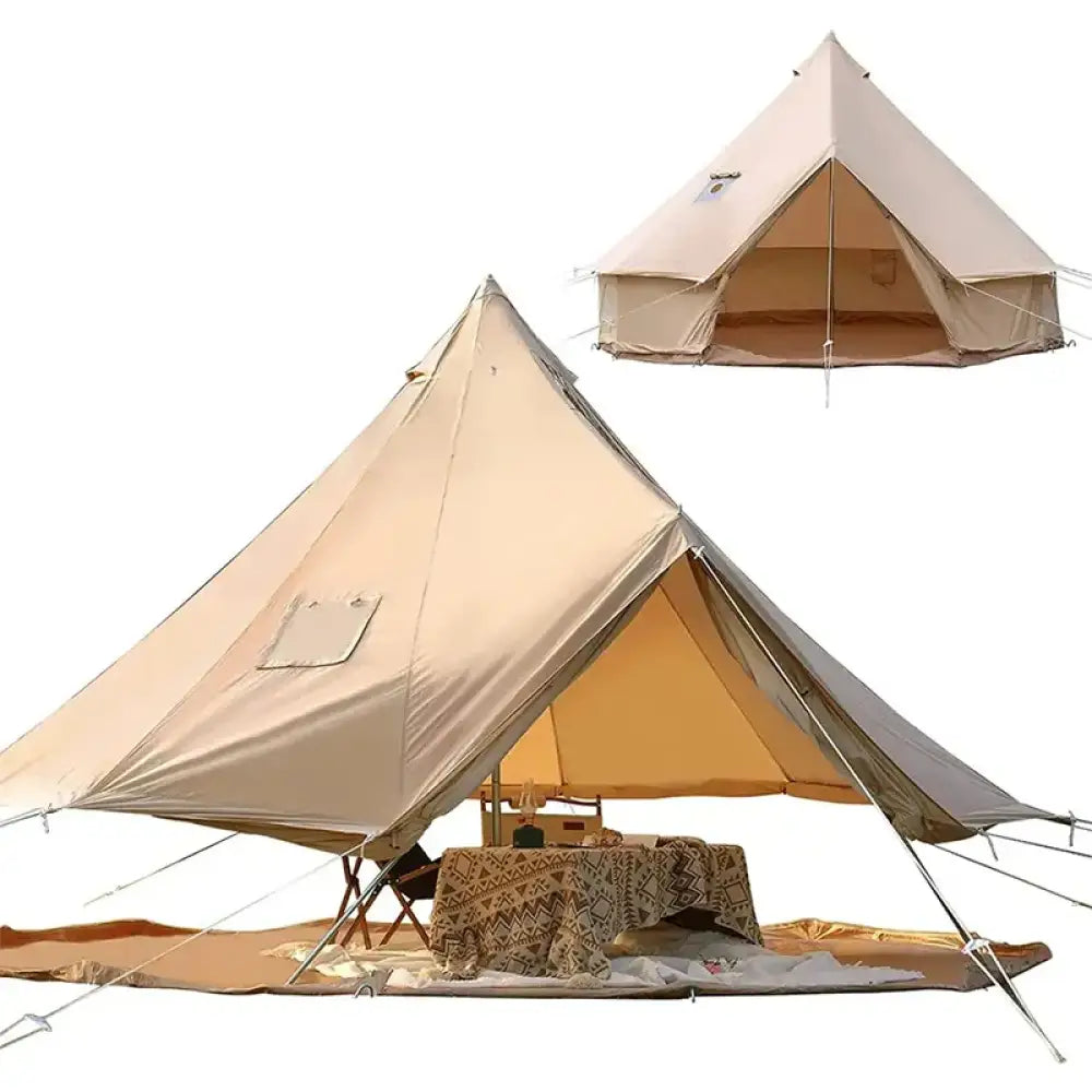 Succebuy Canvas Bell Tent – 4-Season Cotton Yurt Tent with Stove Jack - Succebuy Canvas Bell Tent – 4-Season Cotton