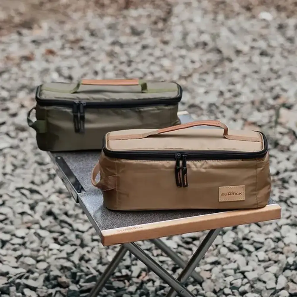 Sundick Camping Organizer Bag – Tableware Stove & Gas Cylinder Storage - Sundick Camping Organizer Bag – Tableware
