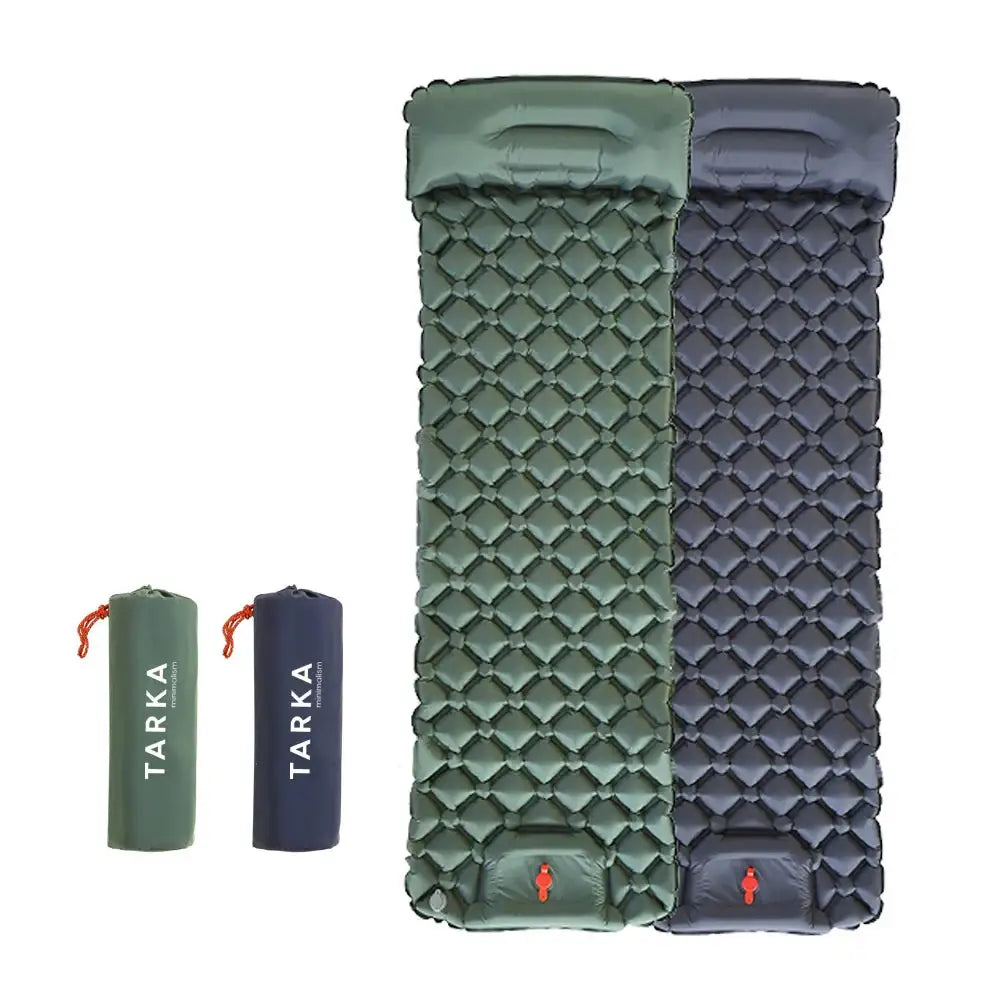 Tarka Inflatable Camping Mat – Self-Inflating Mattress with Pillow - Tarka Inflatable Camping Mat – Self-Inflating