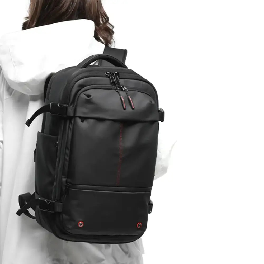 Travel Expandable Laptop Backpack – 17-Inch Waterproof Compression Bag - Travel Expandable Laptop Backpack – 17-Inch