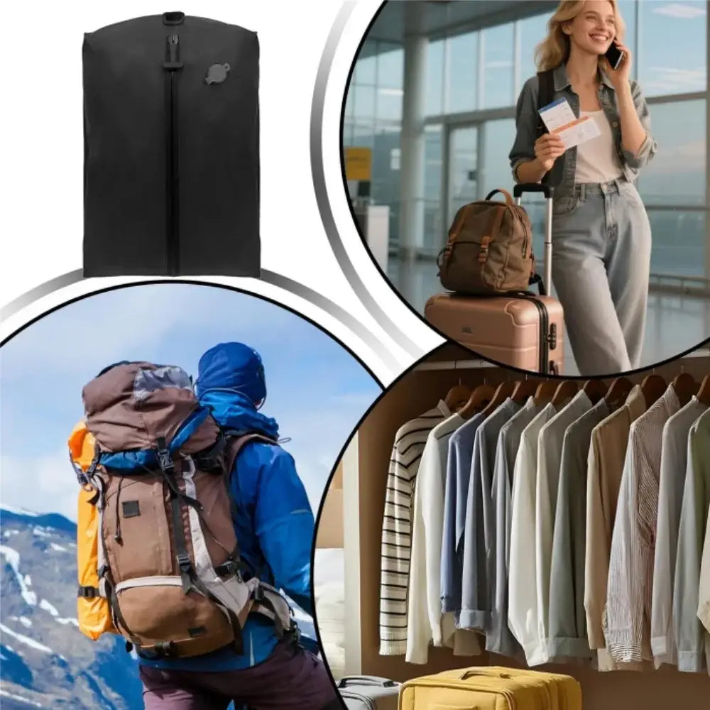 Travel Vacuum Storage Bags – Reusable Compression Bags with Air Pump - Travel Vacuum Storage Bags – 17L & 34L Reusable