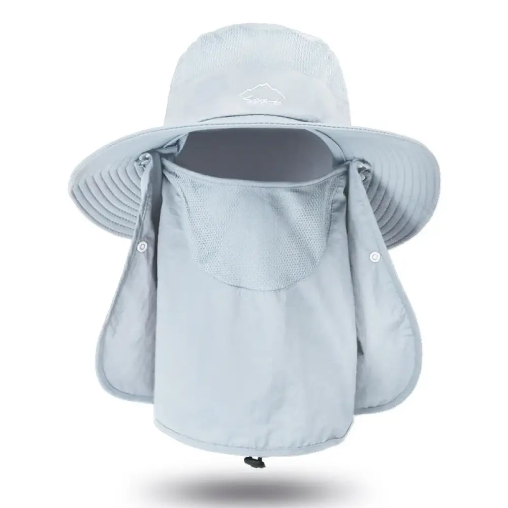 Waterproof Bucket Hat – Sun Protection Boonie Hat for Fishing & Hiking - Gray / 56-62 cm - Waterproof Bucket Hat – Sun